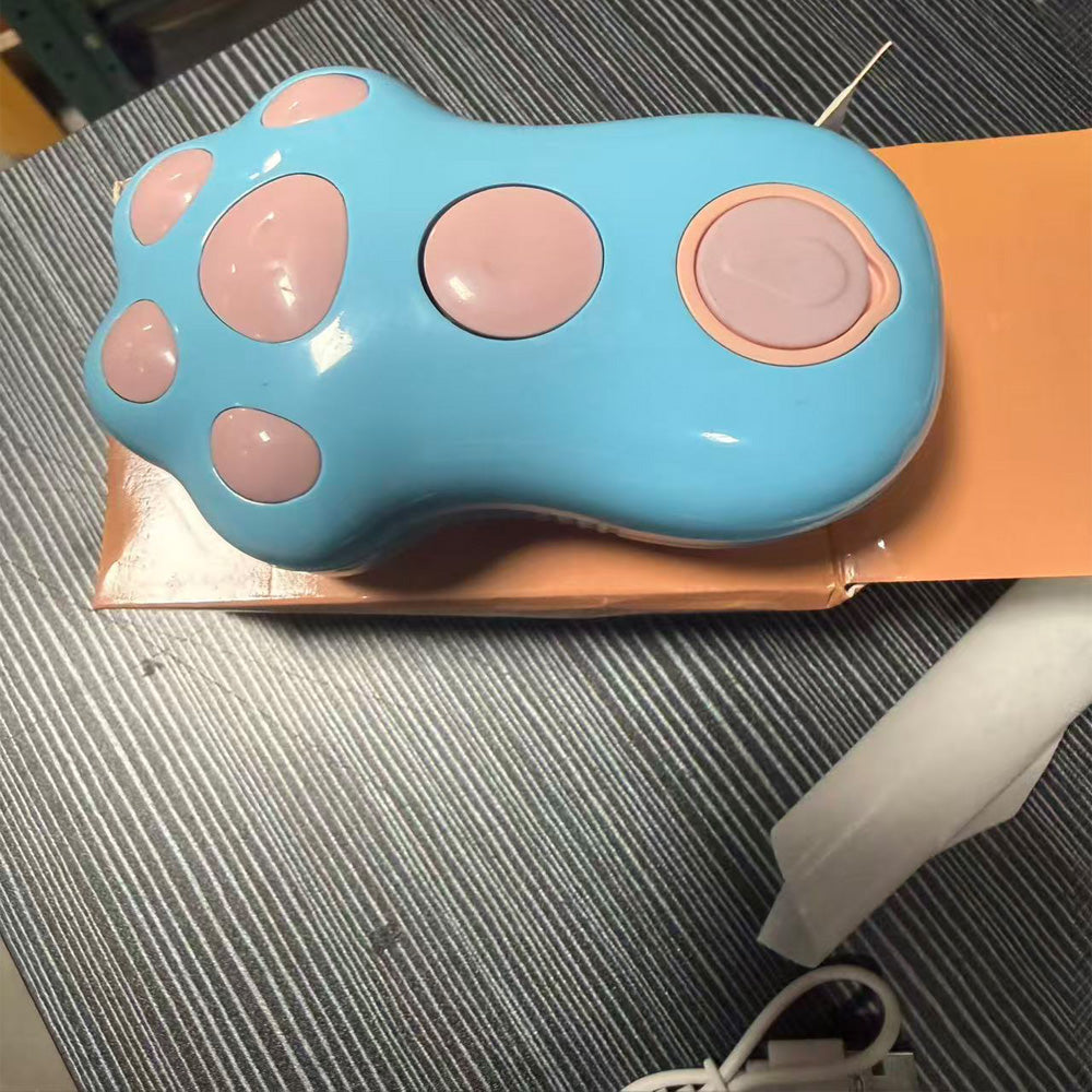 Steam Pet Brush out of the box, top view