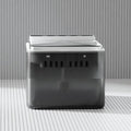Hauloft stainless steel cat water fountain 3 L with lid, front view